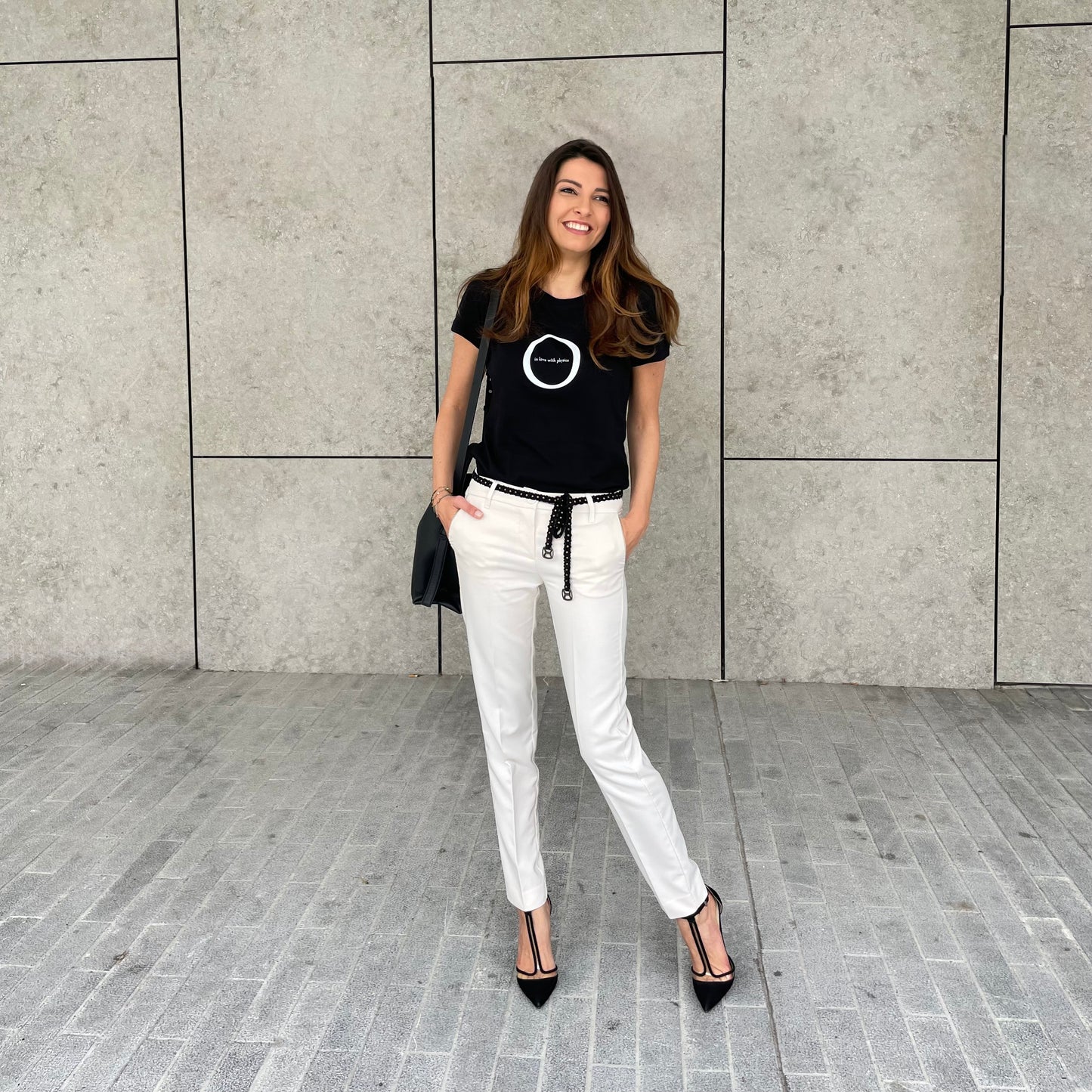 Short sleeve t-shirt "In love with physics"